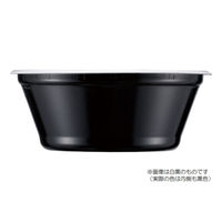エフピコ 麺容器 DLV麺20(78)本体 黒W 40020681 1袋(50個)（直送品）