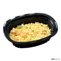 エフピコチューパ どんぶり容器 CY-丼 小判大深N 黒本体 CP520399 1袋(50個)（直送品）