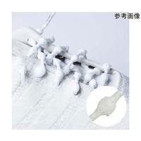 ラッキーベル スクールキャタピー 靴紐 ホワイト 80cm 67-8176-40 1足（直送品）