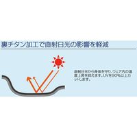 ブレイン 7.4V/胸スイッチ式 空調ベスト 裏チタン加工 フルハーネス対応 服地のみ 杢 LLーXL MESH-BR-088-1 1着（直送品）