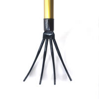 相田合同工場 田の草取り 4本爪 パイプ柄 グリップ付 AD-817 1本（直送品）