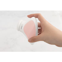 電動シリコーンフェイスブラシ ピンク MS-103PK 1個 トリコインダストリーズ