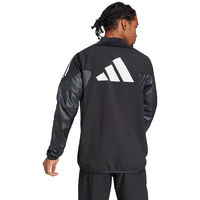 adidas(アディダス) サッカー ピステシャツ ピステ トップ J/2XL ブラック／ホワイト KRW77 1セット（1枚）（直送品）