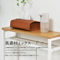 【軒先渡し】B.Bファニシング メラミン コンソールテーブル 幅600×奥行200×高さ800mm グレー ONHT-0077GRY 1台（直送品）