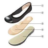 G-STARS ラックラック 空飛ぶパンプス キルティング 超軽量 撥水 丸洗いOK ブラウン 22cm GS-0274 1足（直送品）