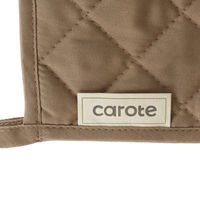 LIV PLUS CAROTE（カローテ） 鍋敷き ループ付 ブラウン アイボリー 18×18cm NM-5063 1個