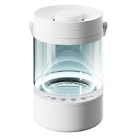 エスケイジャパン ガラス型ポット式スチーム加湿器 SKJ-RY30SKG-WH 1台（直送品）