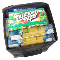 富士商 Felio スマートショッピングバッグ エッグホルダー付 ブラック F21776 1袋（直送品）