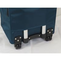 富士商 Felio スマートショッピングバッグ エッグホルダー付 ディープティールグリーン F21790 1袋（直送品）