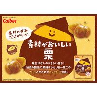 素材がおいしい栗 30g 1セット（1袋×6） カルビー 素材菓子 くり おつまみ