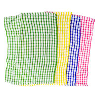 食器・食卓用 ワッフルおしぼり 吸水性・手ざわりが良い 毛羽立ちにくい 綿100% ふきん 4色 1セット（1パック（4枚入）×5）有本カテイ