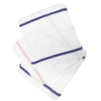 食器・食卓用 綿ふきん ボリューム感のある 毛羽立ちの少ないふきん 約34×38cm 2色 1セット（1パック（3枚入）×5）有本カテイ