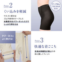 【アウトレット】ルシアン ウエストすっきり 浮き輪肉撃退パンツ セミロング丈 ロココオレンジ M 1個