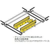 TOHO エア式昇降リフト パワーベース チェーンコンベヤ1列タイプ 昇降幅30mm CB40-30N-1400-19.2-50 1台（直送品）