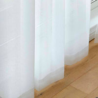 カズマ レースカーテン 無地ミラーレース ウォッシャブル 1000×1080mm 4538565562443 1セット(2枚入)（直送品）