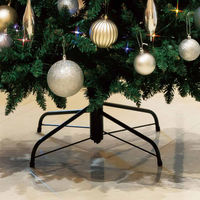 【軒先渡し】ストア・エキスプレス　コンチネンタルクリスマスツリーセット シルバー　高さ300×幅160cm　8736-1630　1セット（直送品）