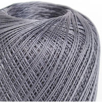 オリムパス製絲 エミーグランデ レース糸 合細 Col.486 グレー系 50g 約218m 3玉セット EMMY-486 1箱/3玉セット（直送品）