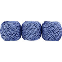 エミーグランデ カラーズ レース糸 合細 Col.354 水色系 10g 約44m 3玉セット EMMYC-354 1箱/3玉セット（直送品）