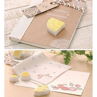 SEED ほるナビ 作家さんコラボほるナビ プロデュースby mizutama ミントブルー/サーモンピンク 10×75mm 2個入（直送品）