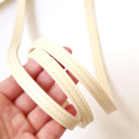 日本紐釦貿易 合皮スムーステープ アイボリー 幅約10mm 9m巻 PLT1010-IV 1巻9m入（直送品）