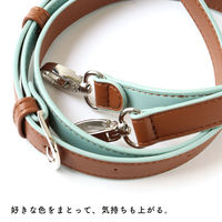 調節可能アジャスタブルショルダー 18mm巾/約133cm~150cmの5段階調節 ブラウン×アイスグリーン RVS3-BI（直送品）
