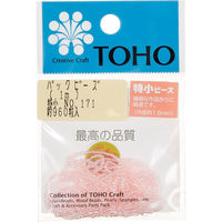 TOHO(トーホー) TOHO 特小ビーズ 糸通しビーズ 外径約1.5mm 1m入り No.171 SSB-171-PC 1箱/5枚（直送品）