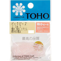 TOHO(トーホー) TOHO 特小ビーズ 糸通しビーズ 外径約1.5mm 1m入り No.171L SSB-171L-PC 1箱/5枚（直送品）