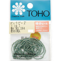 TOHO(トーホー) TOHO 特小ビーズ 糸通しビーズ 外径約1.5mm 1m入り No.284 SSB-284-PC 1箱/5枚（直送品）