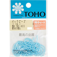 TOHO(トーホー) TOHO 特小ビーズ 糸通しビーズ 外径約1.5mm 1m入り No.403 SSB-403-PC 1箱/5枚（直送品）