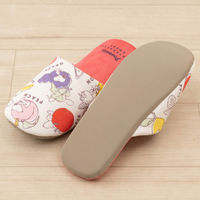 センコー スヌーピー フレッシュフルーツ スリッパ フリーサイズ レッド SNB240404 1足（直送品）