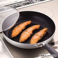 フライパン用 焼き物 メッシュシート 26～30cm用 こびりつかない ヘルシー ふっ素加工でお手入れ簡単 Φ240mm 1個 パール金属