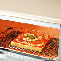 オーブントースター用 焼き物 メッシュシート 24.5×13.5cm 繰り返し使える ふっ素加工でお手入れ簡単 1個 パール金属