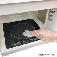 キッチンスポンジ 使い捨て 不織布クリーナー 重曹 茶シブ・油汚れに 5×10cm ホワイト 1セット（1パック（30個入×5）オカザキ