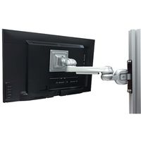 ウィンテクノ モダンソリッド アルミフレーム側面用水平多関節モニターアーム(縦方向レール用) LA-55AR-6V 1台(1個)（直送品）