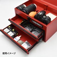 ワールドツール アストロプロダクツ AP コンパクトツールボックス2段 マットレッド CTB141 2003000011418 1個（直送品）