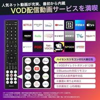 Hisense 4K液晶テレビ【65V型/4Kチューナー内蔵/地上・BC・CS】 65U9N 1台（直送品）