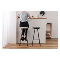 東谷 PC-18LGY ハイスツール ライトグレー 1個（直送品）