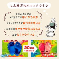 サンコー ホットスチームフットバス 「足だけサウナ」 STMFTBHWH 1台