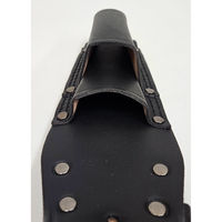 コヅチ work time 3連チェーン ツール2段差 床皮サック ブラック CH-02BK 1個（直送品）