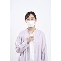 アイリスオーヤマ ナノエアーマスク 小さめサイズ ホワイト　PK-TN30S プリーツ　不織布　使い捨て　1箱(30枚入)