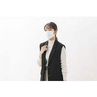 アイリスオーヤマ DAILY FIT MASK なめらかタッチふつうサイズ ホワイト　PK-DH30MW 1箱(30枚入)