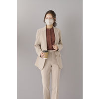 アイリスオーヤマ 美フィットマスク ふつう ペールベージュ　PK-B30MXQ プリーツ　1箱(30枚入)