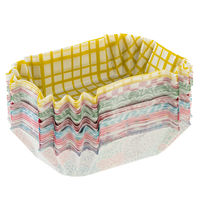 アルテム 和風柄お弁当カップ 長角大 1セット（112枚：56枚入×2個）