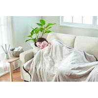 ディーブレス HEAT-CRACKER ADVANCE 洗える電気毛布(掛け) アイボリー 6300060249 1枚（直送品）