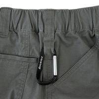 コーコス信岡 ストレッチヘリンボーンカーゴパンツ チャコール SS D-2915 1着（直送品）