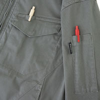 コーコス信岡 ストレッチヘリンボーンジャケット チャコール 5L D-2910 1着（直送品）