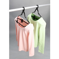 カワタキコーポレーション リボーン ズボンハンガー 2個組 1セット（3個）