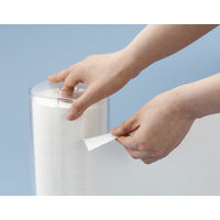 伸晃 キッチンペーパースタンド キッチンペーパーホルダー スタンド カバー付 ホワイト ST-PHW 1個