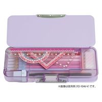 ソニック えんぴつチェック両面筆入 ラメプリケ うかサポ リアナティアラ グリーン FD-1046-G 1個（直送品）