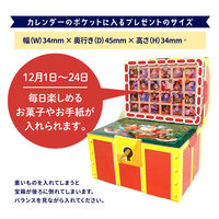 東具 ギフトボックス【宝箱】 クリスマス アドベントカレンダー Mサイズ GT-MR-CH3A-H 1個（直送品）